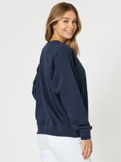 Paris Sweatshirt - Navy