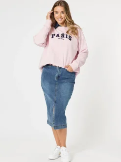 Paris Sweatshirt - Pink