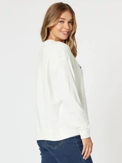 Paris Sweatshirt - White