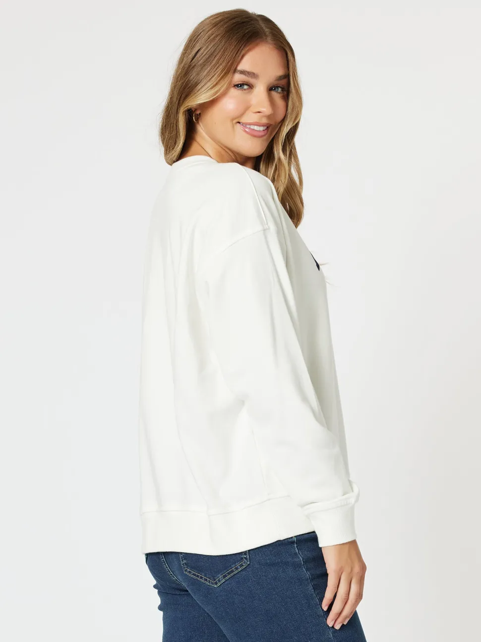 Paris Sweatshirt - White