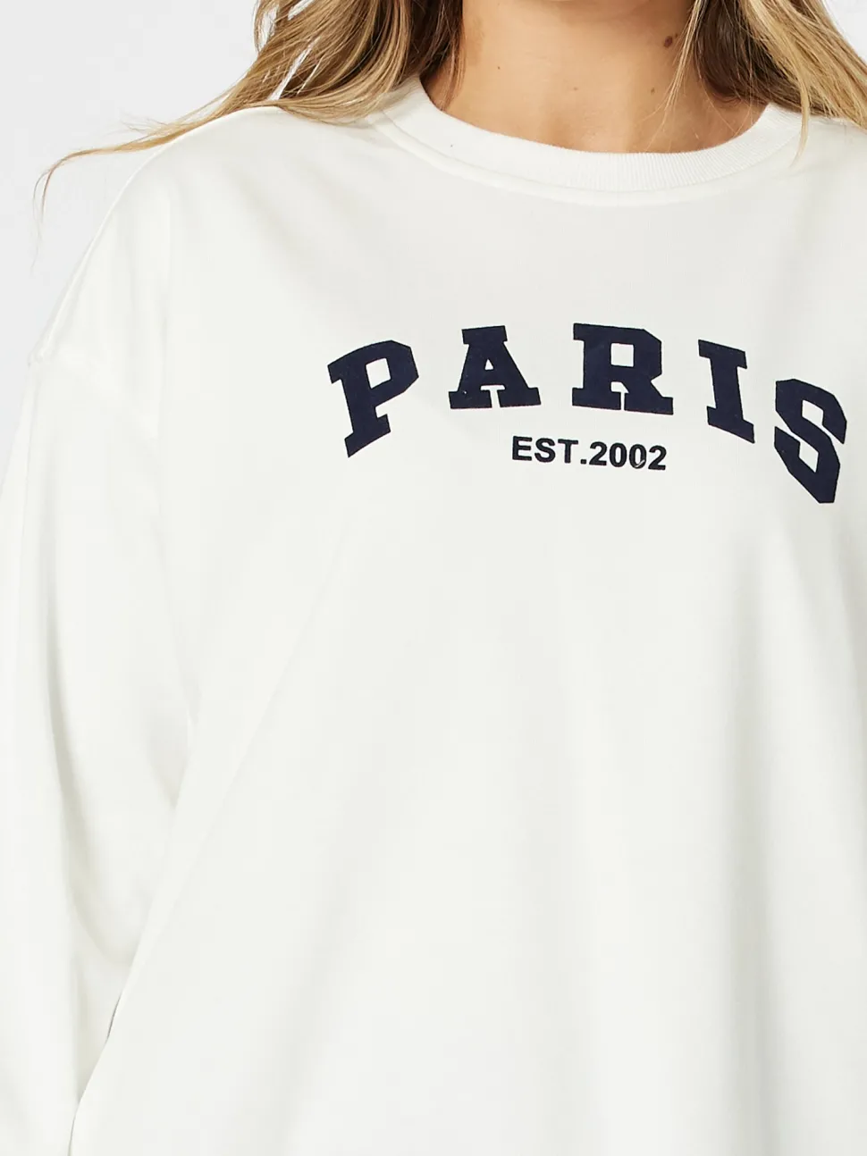 Paris Sweatshirt - White