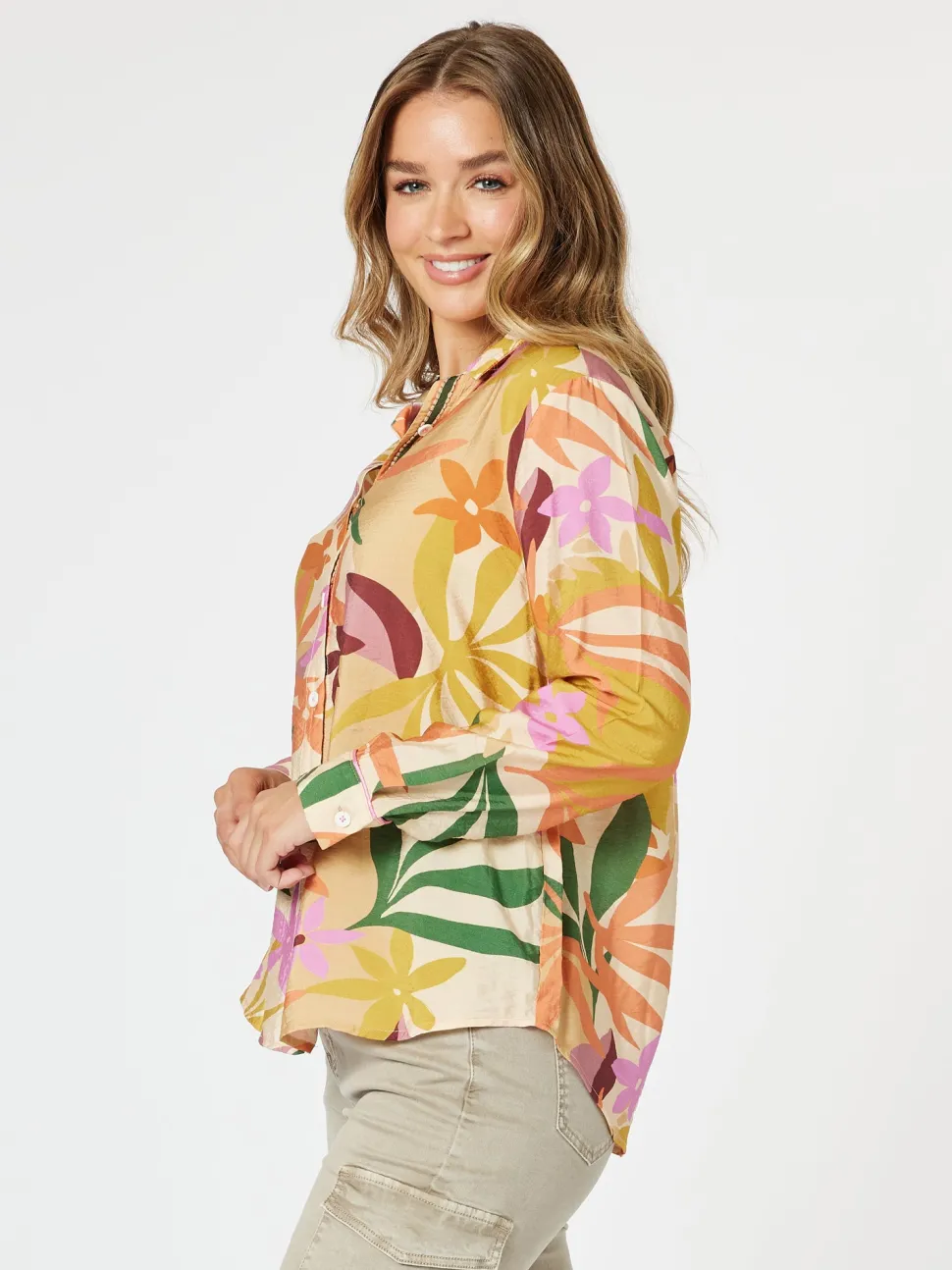 Promenade Floral Print Shirt - Multi