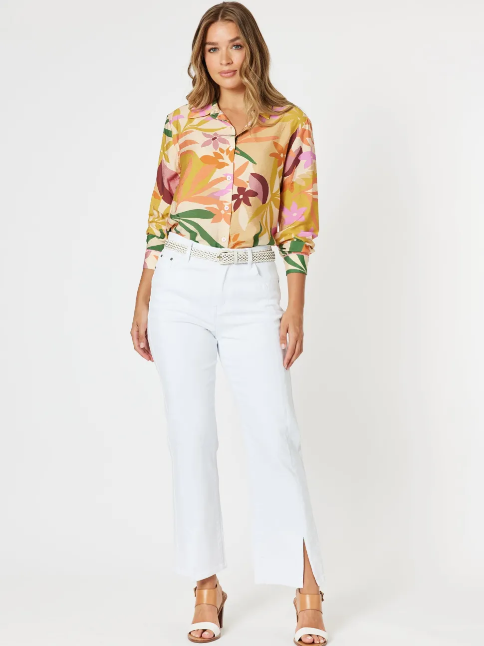 Promenade Floral Print Shirt - Multi