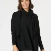 Remy Scarf Knit - Black
