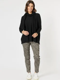 Remy Scarf Knit - Black