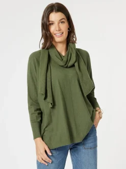 Remy Scarf Knit - Khaki