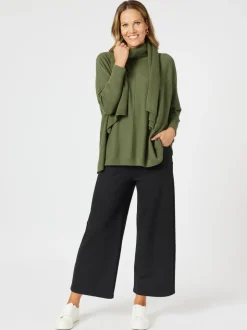 Remy Scarf Knit - Khaki