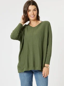 Remy Scarf Knit - Khaki