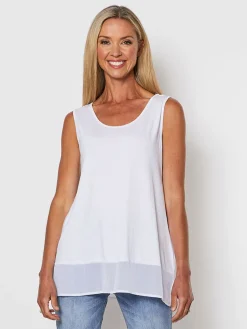 Reversible Tank Top - White