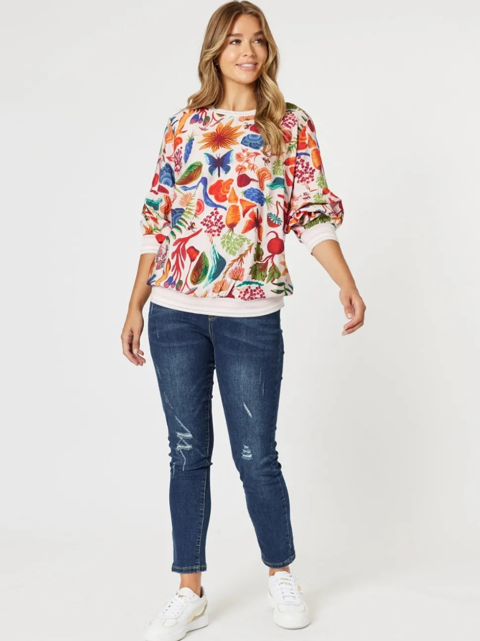 Rio Floral Print Top - Multi
