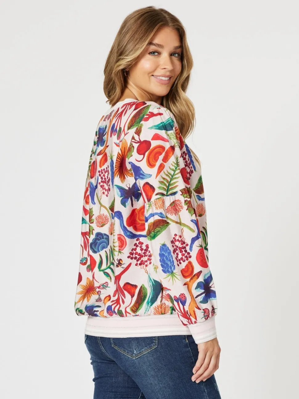 Rio Floral Print Top - Multi
