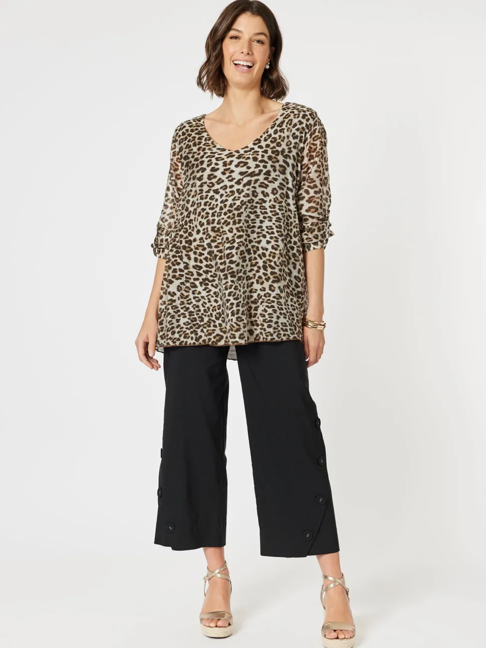 Safari Print Top - Animal