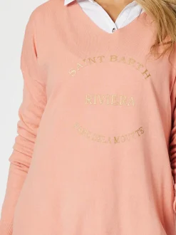 Saint Barth Knit - Coral