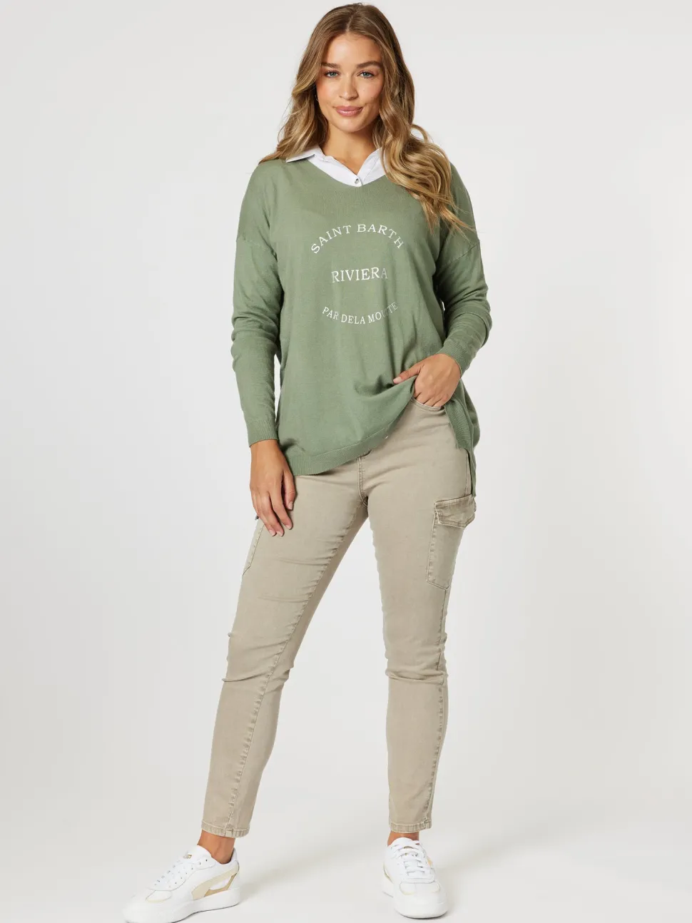 Saint Barth Knit - Khaki