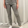 Scuba Wet Look Jogger - Pewter