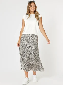 Shelly Sleeveless Knit Top - White