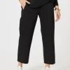 Sky Straight Leg Ponte Pant - Black