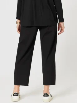 Sky Straight Leg Ponte Pant - Black