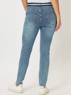 Sophie High Rise Slim Leg Jean - Denim