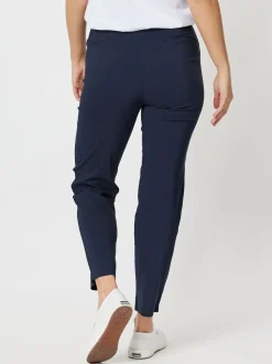 Stretch Full Length Bengaline Pant - Navy