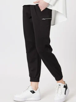 Tracey Zip Pocket Pant - Black