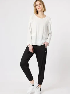 Tracey Zip Pocket Pant - Black