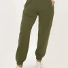 Tracey Zip Pocket Pant - Khaki