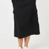 Urban Cargo Skirt - Black
