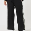 Urban Stripe Pant - Black