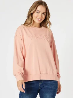 Voila Sweatshirt - Coral