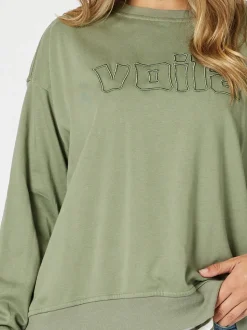 Voila Sweatshirt - Khaki