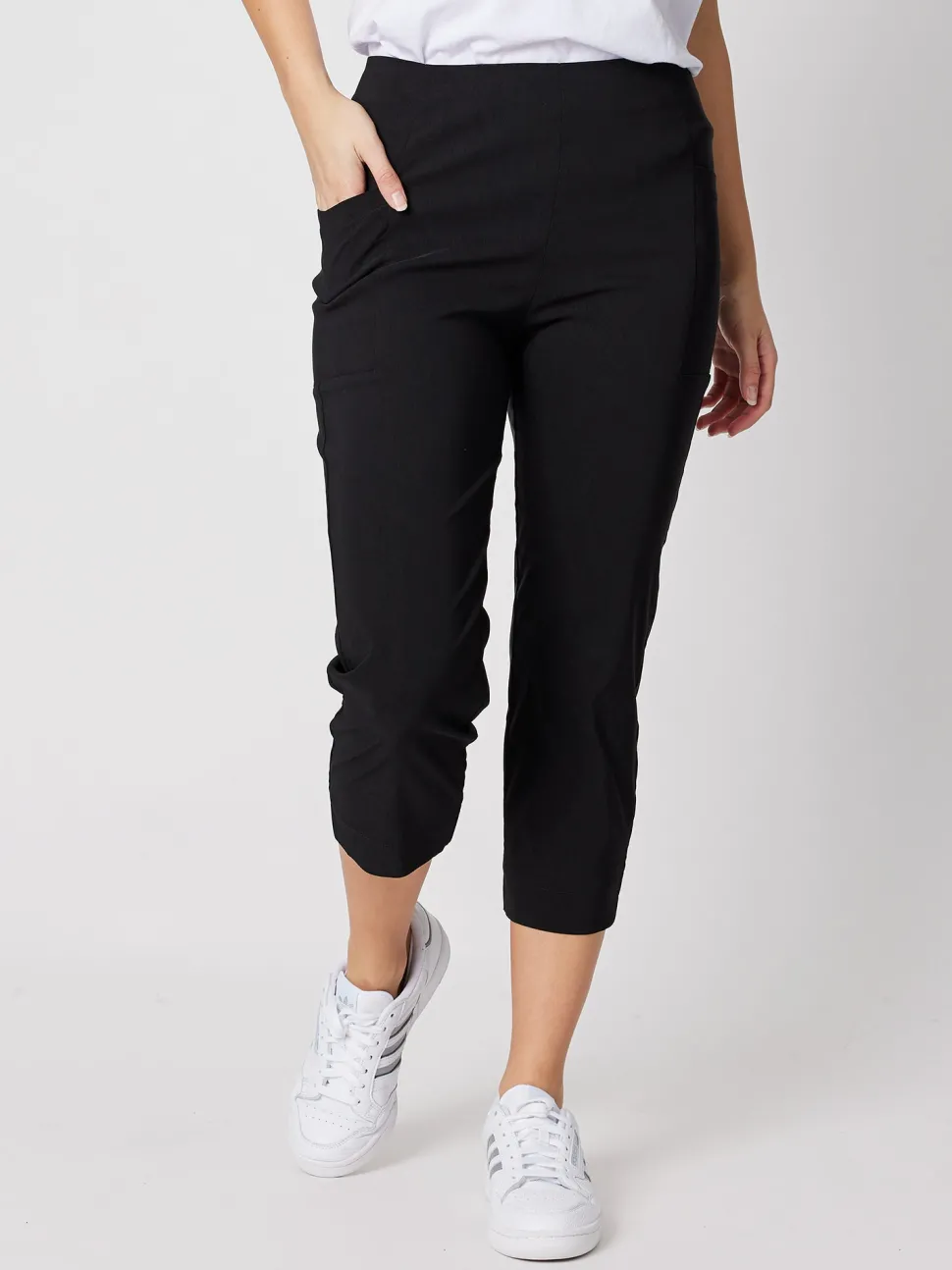 Zara Stretch Pant - Black