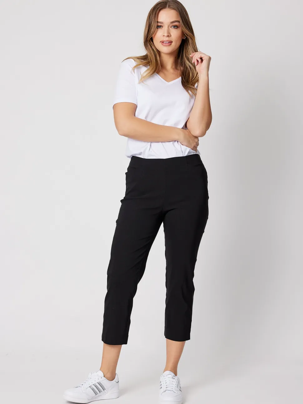 Zara Stretch Pant - Black
