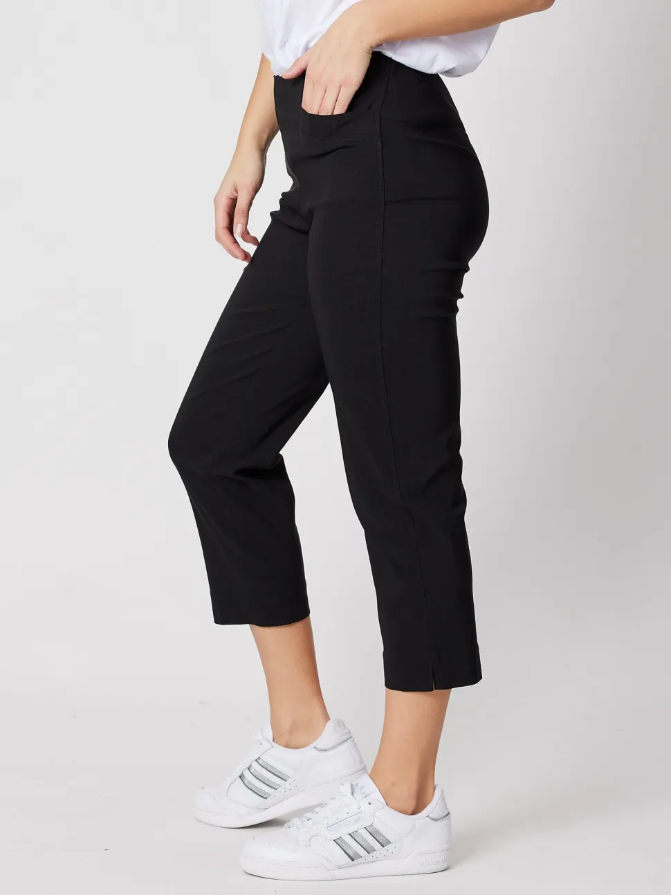 Zara Stretch Pant - Black