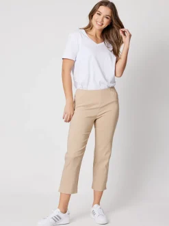 Zara Stretch Pant - Natural