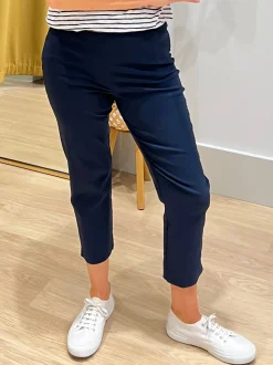 Zara Stretch Pant - Navy