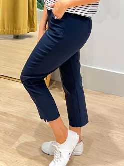 Zara Stretch Pant - Navy