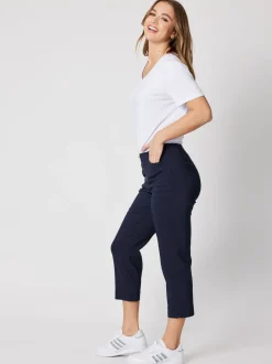 Zara Stretch Pant - Navy